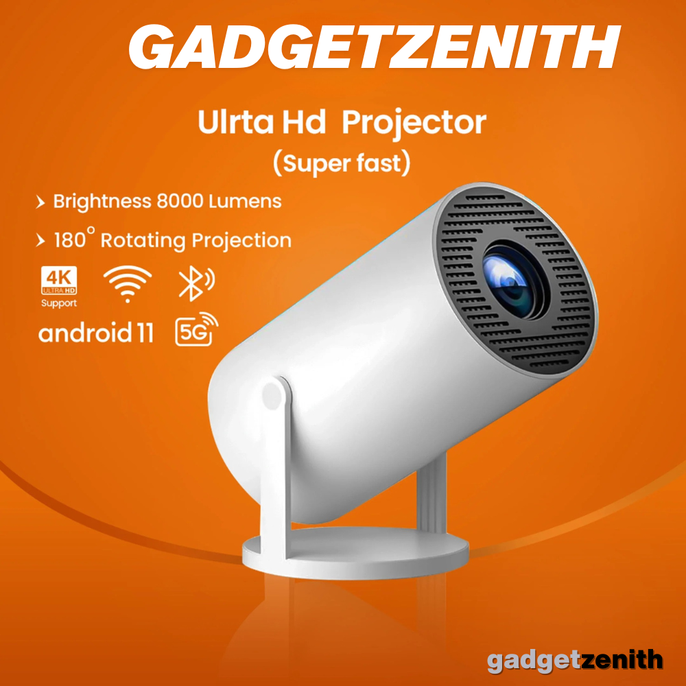 Gadget Zenith Ultra HD (Super fast) Projector