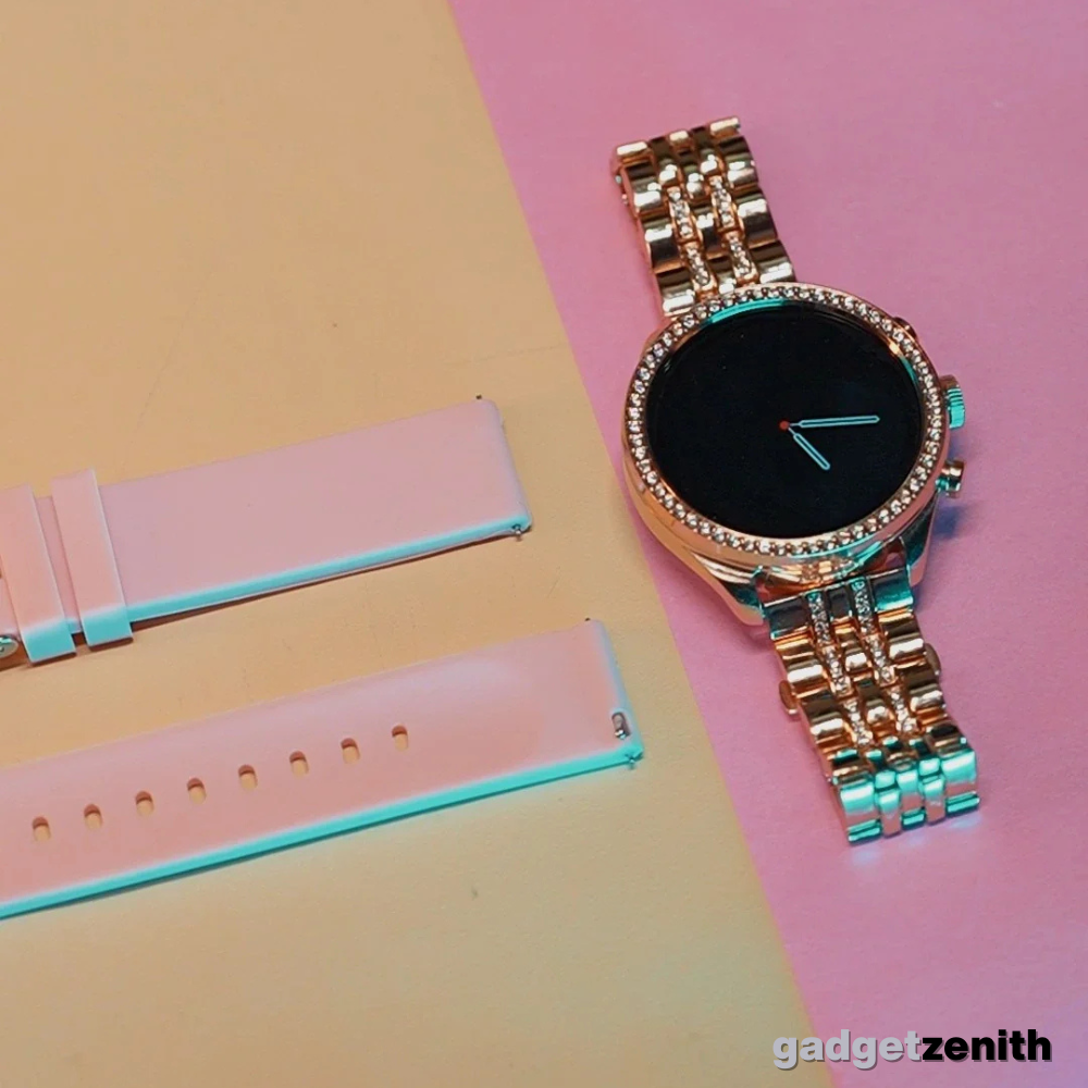 Gadget Zenith Fosiil Rose Gold Smart Wacth