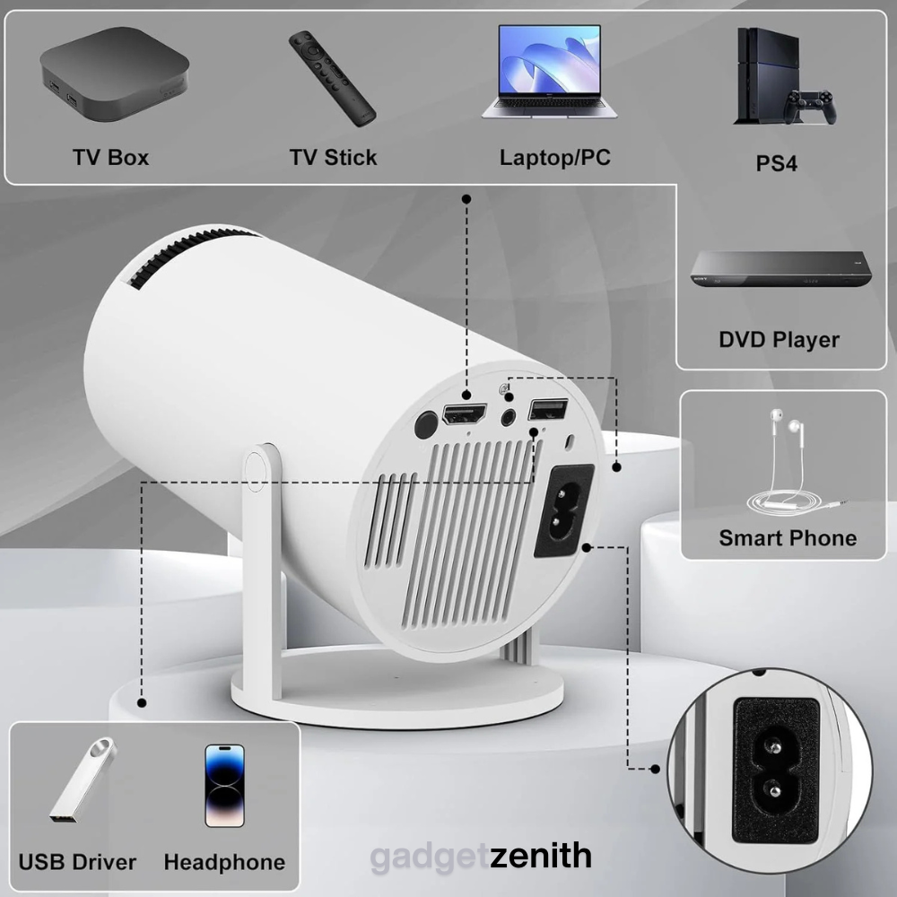 Gadget Zenith 4K Android Projector