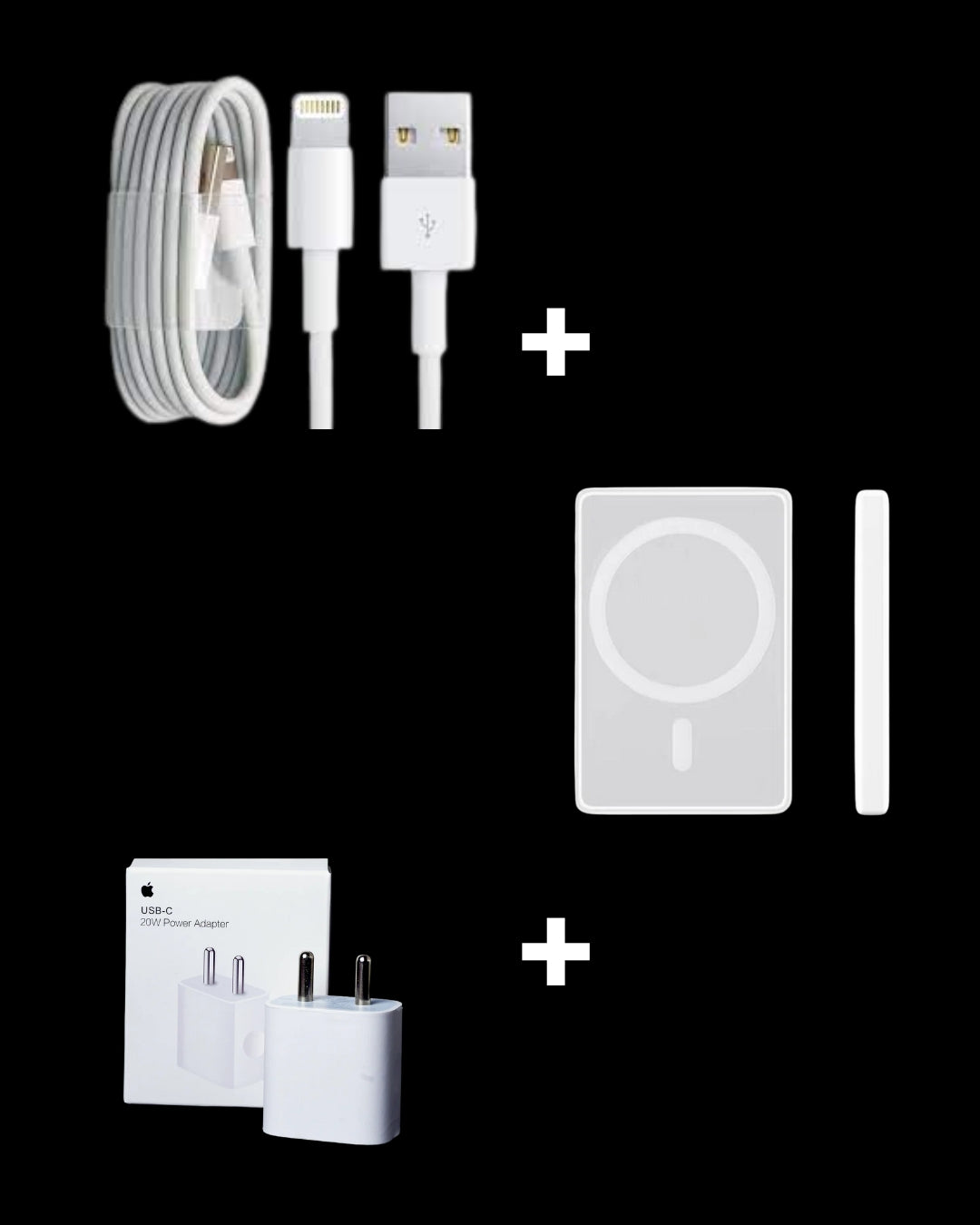 Charger Cable + Magsafe + Adapter