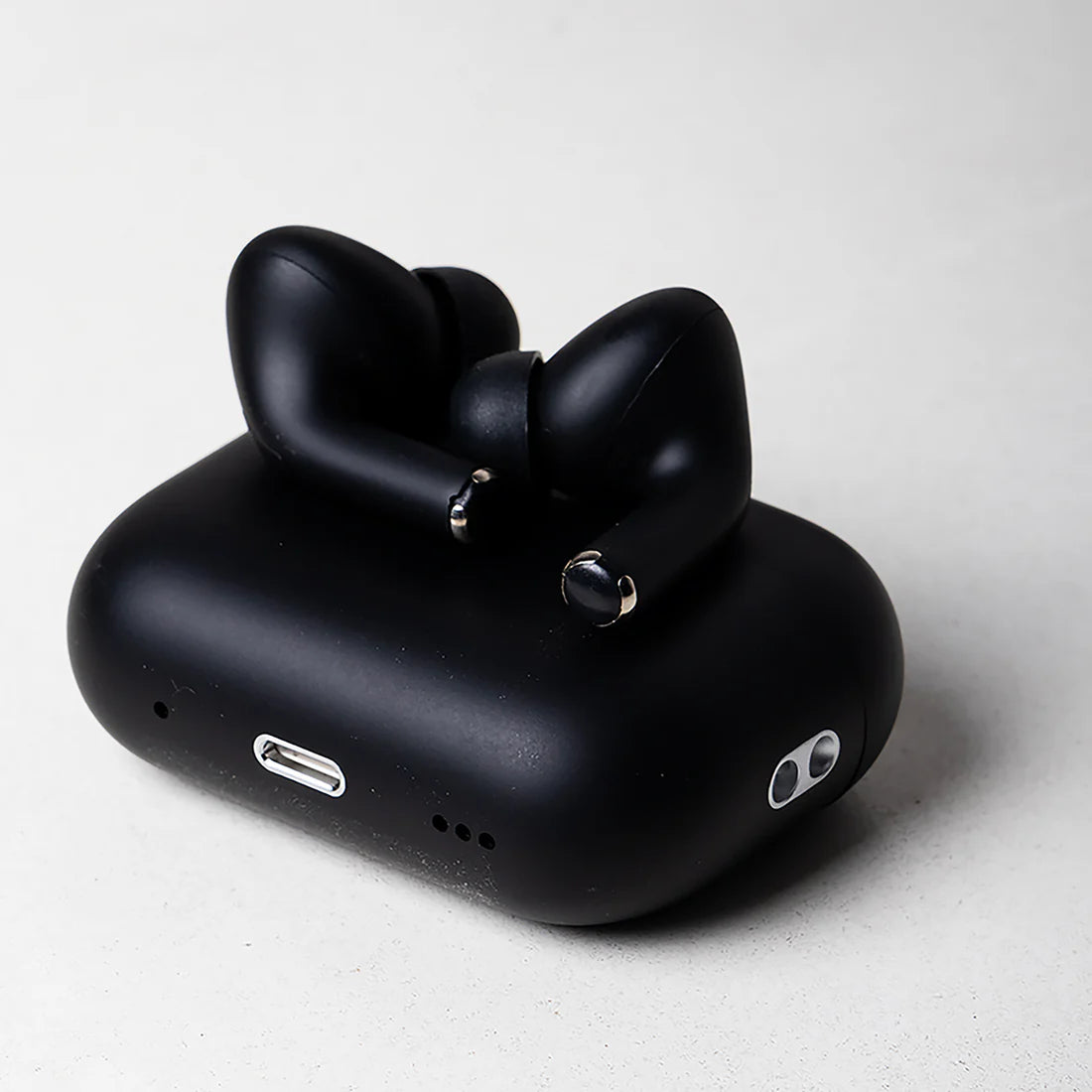 Air Pro 2nd Generation Black Edition | Magsafe Wireless Charging Case | Free Silicon Cover | 100% Warranty Covered