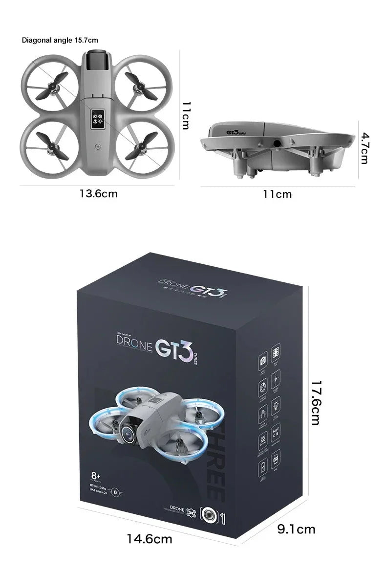 GT3 4K Dual Camera Drone