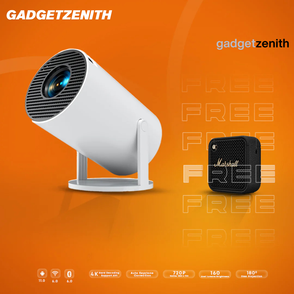Gadget Zenith 4K Android Projector